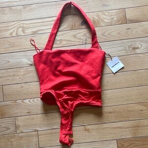 superdown Red Bodysuit